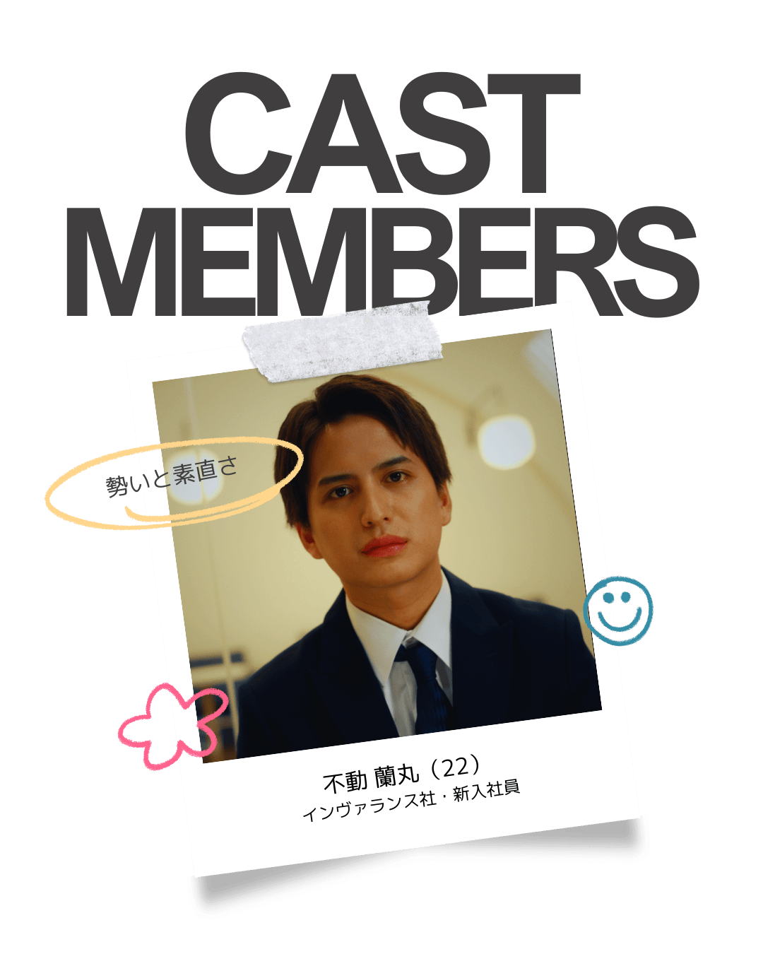 不動蘭丸（22）：インヴァランス社・新入社員