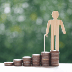 教育費と老後資金を不動産投資で支える様子を表したイメージ